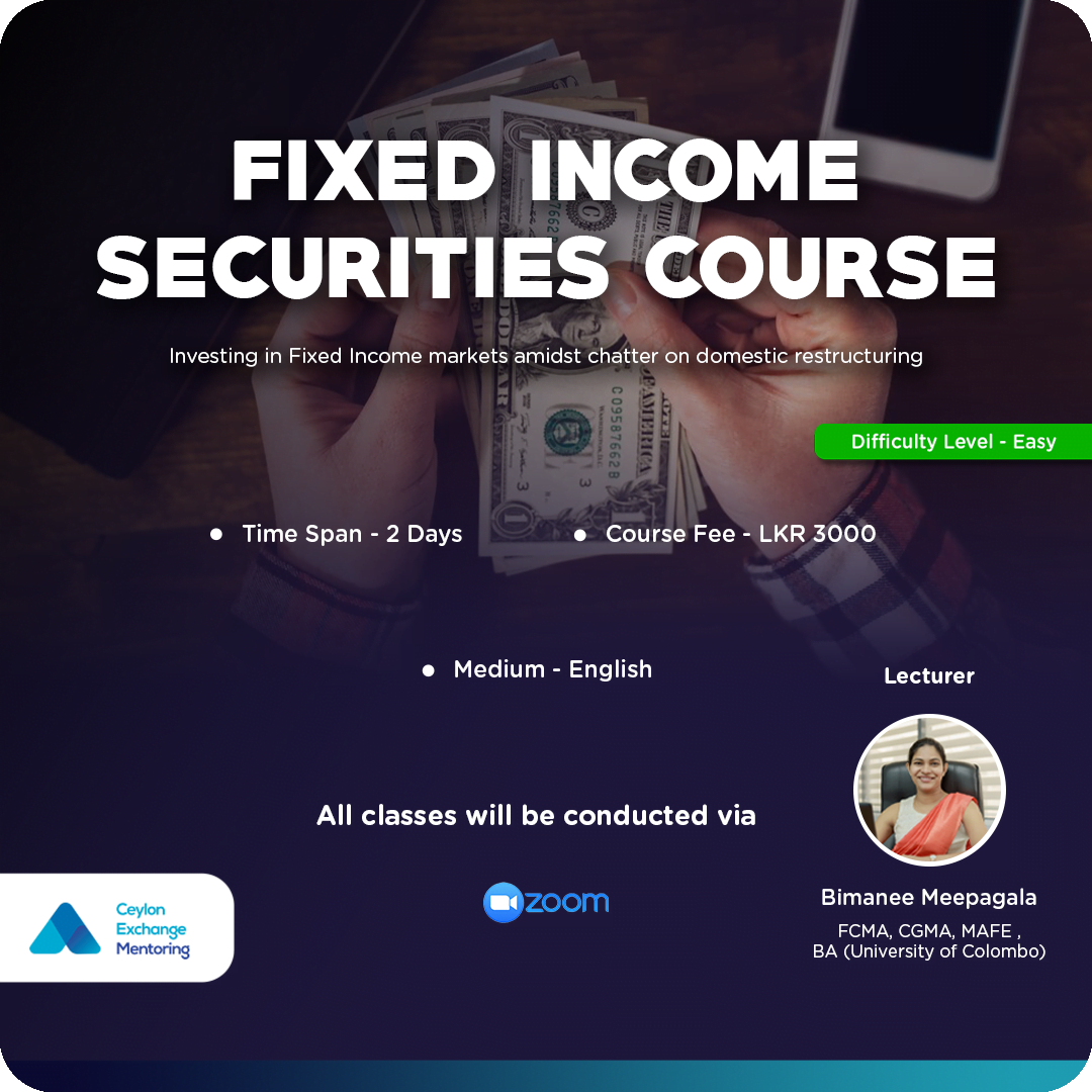 Fixed Securities Course Ceylon Exchange Mentoring Academy